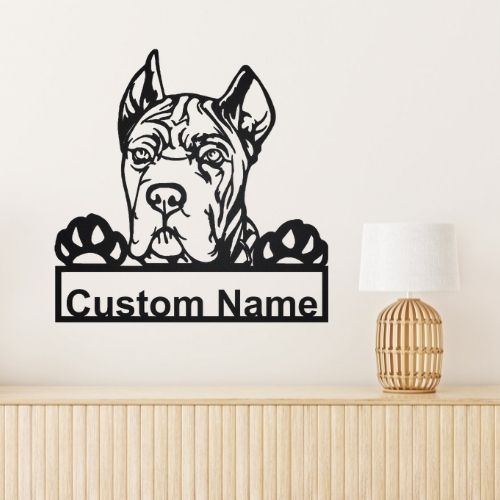 Décoration Murale Chien Cane Corso