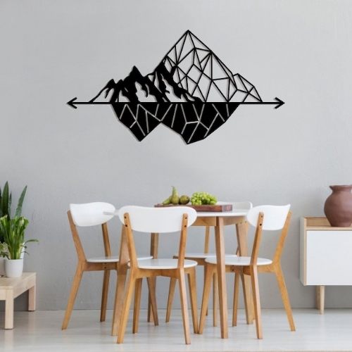 deco murale montagne moderne