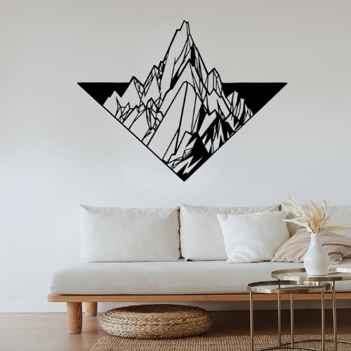 Décoration Mur Montagne Chic